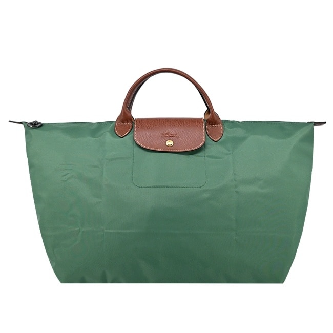 LONGCHAMP LE PLIAGE系列摺疊旅行袋(小/鼠尾草綠)1624-089-P84