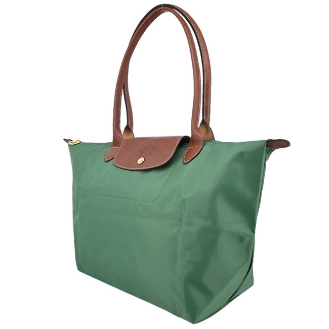 LONGCHAMP LE PLIAGE系列肩背水餃包(大/鼠尾草綠)1899-089-P84