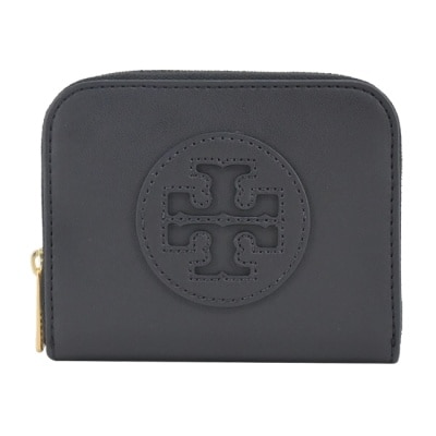 TORYBURCH TORY BURCH ELLA 經典LOGO拉鍊卡片零錢包-黑157505-001