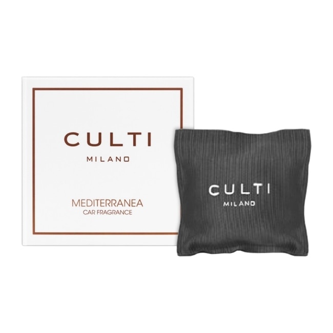 CULTI MILANO 車用香氛包 7x7cm #Mediterranea 薑橙辛香