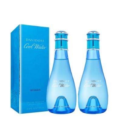 DAVIDOFF Davidoff 買一送一 冷泉女性淡香水100ml+冷泉女性淡香水100ml(test版)