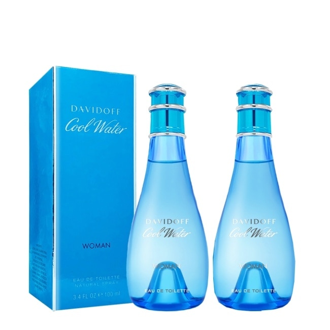 Davidoff 買一送一 冷泉女性淡香水100ml+冷泉女性淡香水100ml(test版)