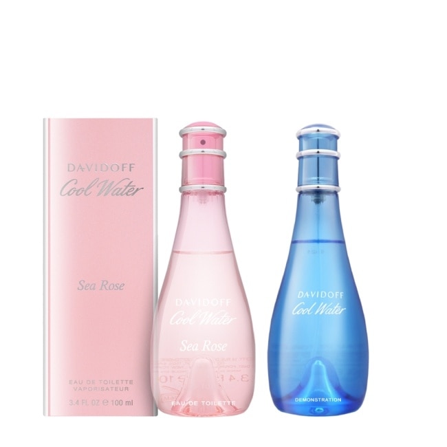 Davidoff 冷泉海洋玫瑰女性淡香水 100ml +冷泉女性 100ml #Tester