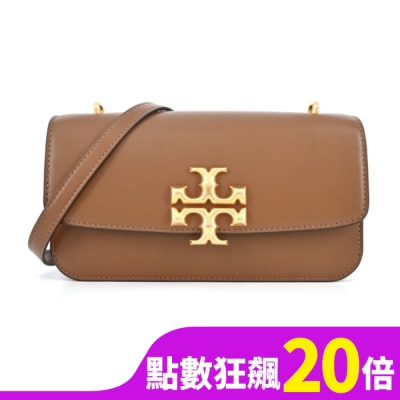 TORYBURCH TORY BURCH ELEANOR牛皮磁吸肩背包-棕89644-909