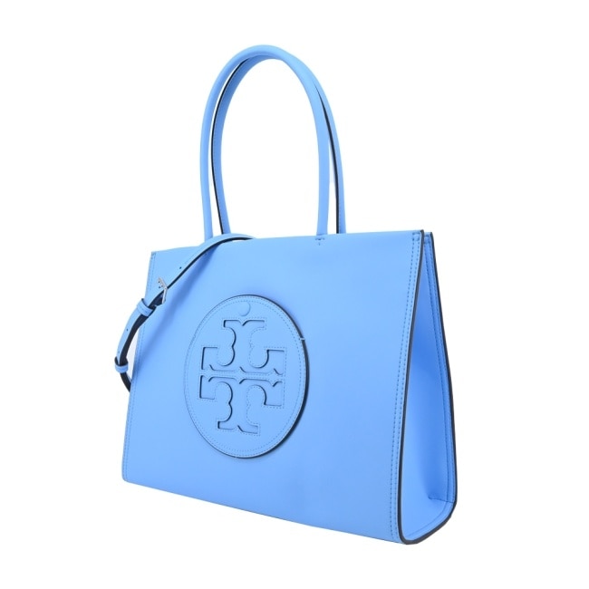 TORY BURCH ELLA BIO磁吸手提/斜背兩用托特包-水藍145612-400