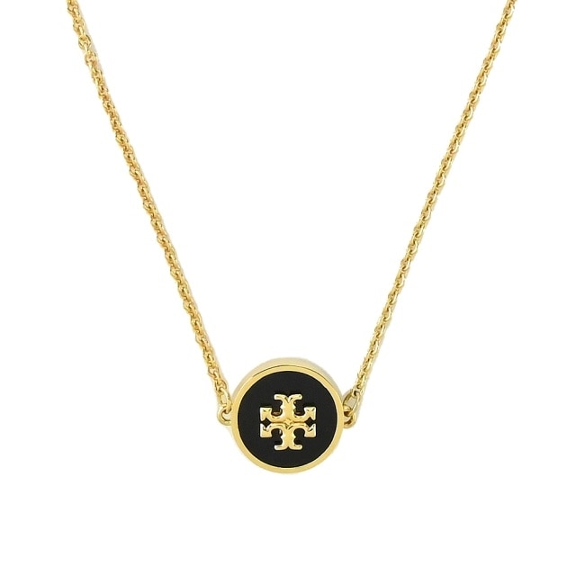 TORY BURCH KIRA金字雙T琺瑯手鍊-黑90284-720