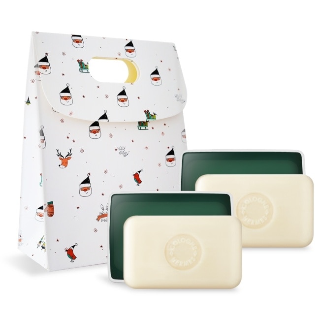 HERMES 愛馬仕 D’Orange Verte 橘綠之泉香皂(50gX2)-國際航空版