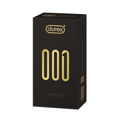 DUREX 杜蕾斯001水性PU衛生套標準裝6入