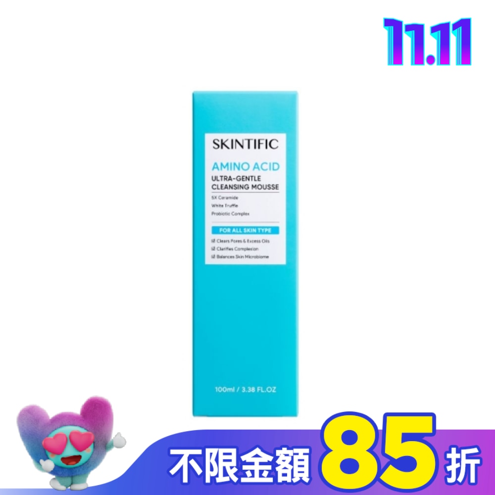SKINTIFIC潔面慕斯100ml