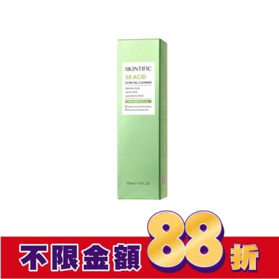 skintific SKINTIFIC水楊酸淨痘潔面乳120ml