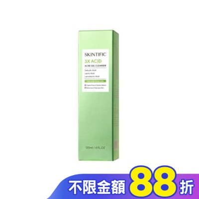 skintific SKINTIFIC水楊酸淨痘潔面乳120ml