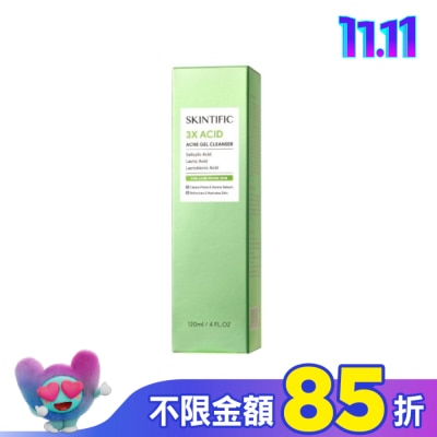 skintific SKINTIFIC水楊酸淨痘潔面乳120ml