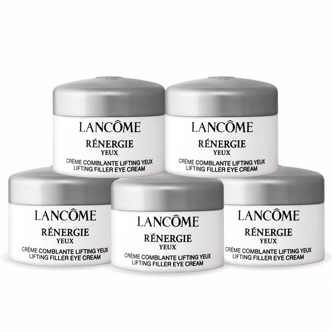 LANCOME 蘭蔻 超緊顏白金緊緻抗痕眼霜(5ml)X5 新款-專櫃公司貨