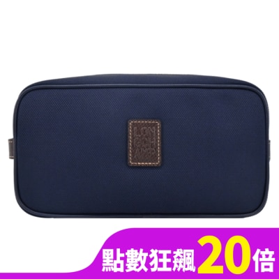 LONGCHAMP LONGCHAMP BOXFORD系列帆布盥洗包(深藍)1034-080-127