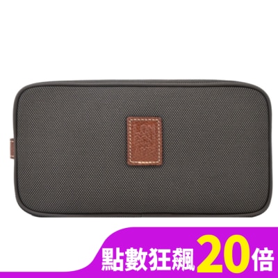 LONGCHAMP LONGCHAMP BOXFORD系列帆布盥洗包(棕)1034-080-042