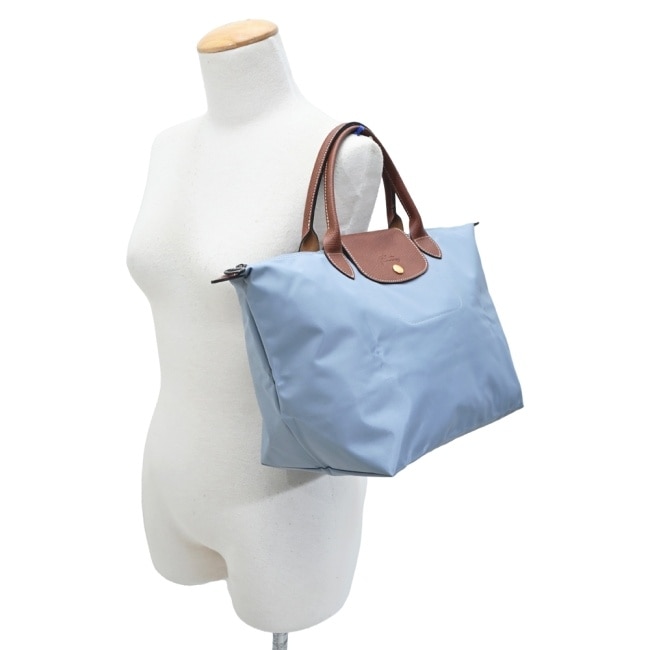 LONGCHAMP LE PLIAGE系列手提水餃包(中/鋼灰)1623-089-P80