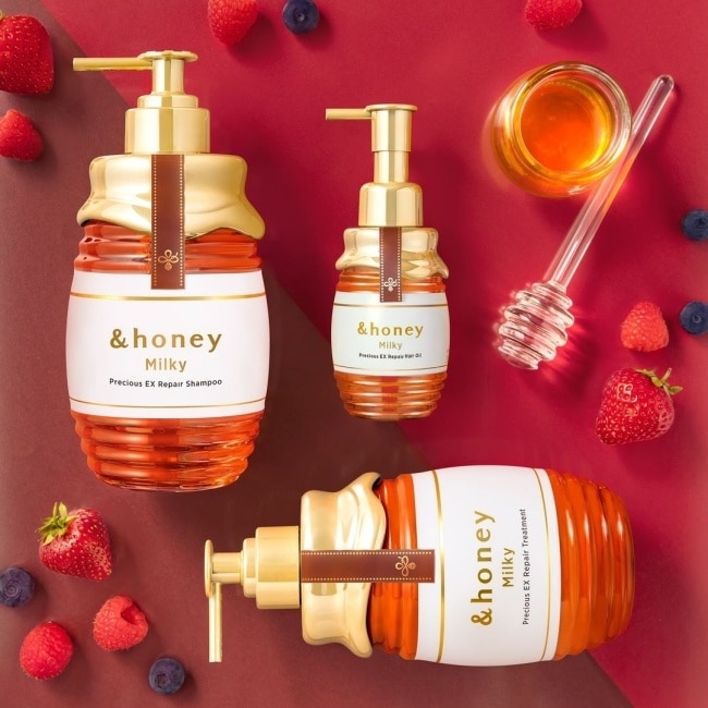 &honey milky蜂蜜頂級滋潤修復髮油 105ml