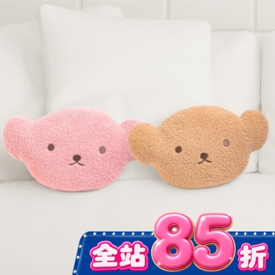Miine - Miine 療癒熊抱枕-卡其 image