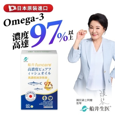 船井生醫 - funcare船井高濃度純淨魚油60顆入
