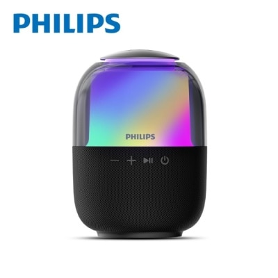 PHILIPS PHILIPS 炫彩RGB強力低音無線藍牙5.3喇叭-TAS2108BK