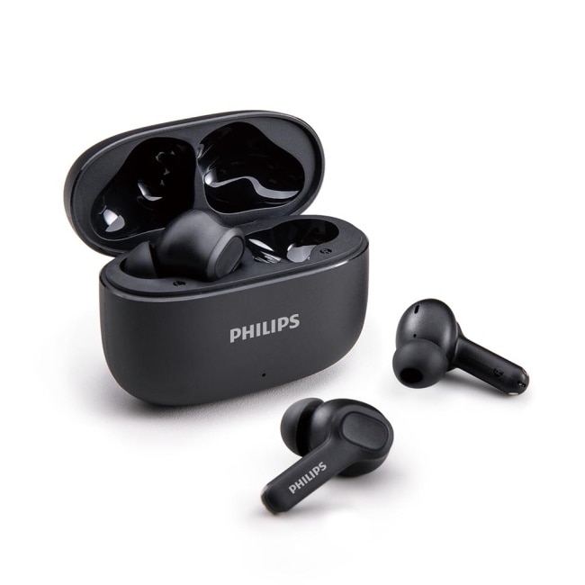 PHILIPS 強力低音入耳式無線藍牙耳機(黑)-TAT1109BK