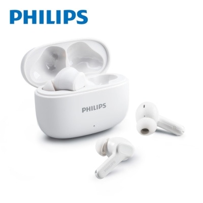 PHILIPS PHILIPS 強力低音入耳式無線藍牙耳機(白)-TAT1109WT