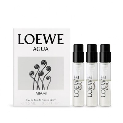 LOEWE LOEWE AGUA Miami 盛夏風情淡香水(1.5ml)X3-隨身針管試香