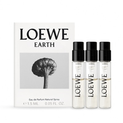 LOEWE LOEWE Earth 自然之水淡香精(1.5ml)X3-香水隨身針管試香-專櫃公司貨