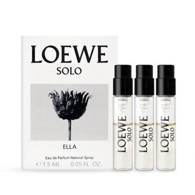 LOEWE LOEWE Solo 獨奏宣言女士淡香精(1.5ml)X3-香水隨身針管試香