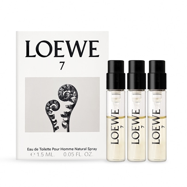 LOEWE 7 第七樂章淡香水(1.5ml)X3-隨身針管試香-專櫃公司貨