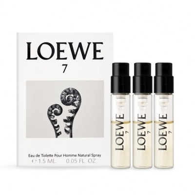 LOEWE LOEWE 7 第七樂章淡香水(1.5ml)X3-隨身針管試香-專櫃公司貨