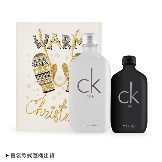 Calvin Klein ck one+be 聖誕香水組(200ml+100ml)-專櫃公司貨