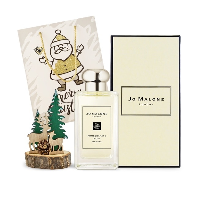 Jo Malone 黑石榴香水璀璨聖誕組(100ml+木質擴香擺飾)-國際航空版