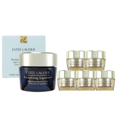 ESTEE LAUDER 雅詩蘭黛 Estee Lauder年輕無敵一夜修護膠原霜75ml+年輕無敵膠原霜15mlx5