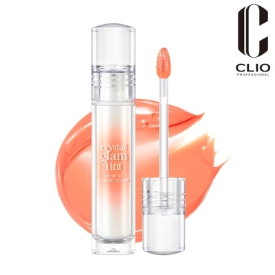 CLIO 珂莉奧 珂莉奧 水晶糖心光潤唇釉 13花漾杏桃-璀璨萌貓版 3.4g