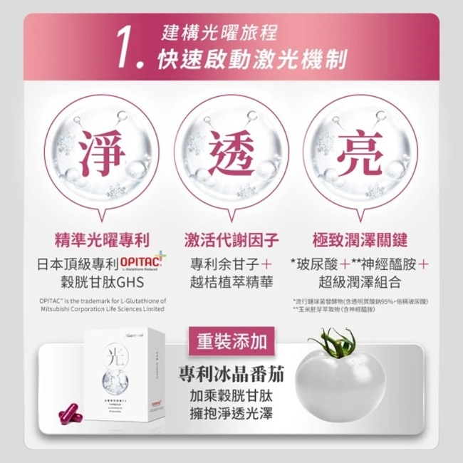 你滋美得-光曜時空膠囊 EX (30粒/盒)