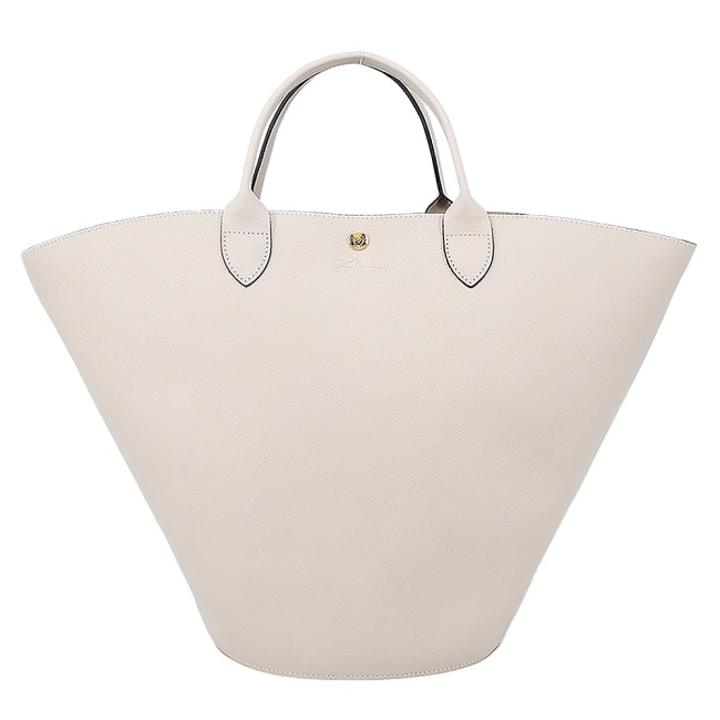 LONGCHAMP EPURE系列牛皮壓印手提包(特大/白紙)10260-HYZ-555