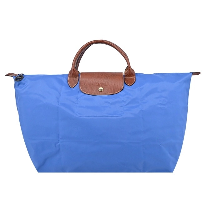 LONGCHAMP LE PLIAGE系列摺疊旅行袋(小/鈷藍)1624-089-P78