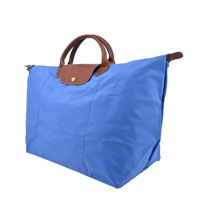 LONGCHAMP LE PLIAGE系列摺疊旅行袋(小/鈷藍)1624-089-P78