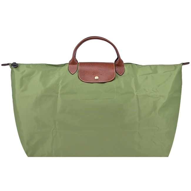 LONGCHAMP LE PLIAGE系列摺疊旅行袋(中/苔蘚綠)1625-089-P77