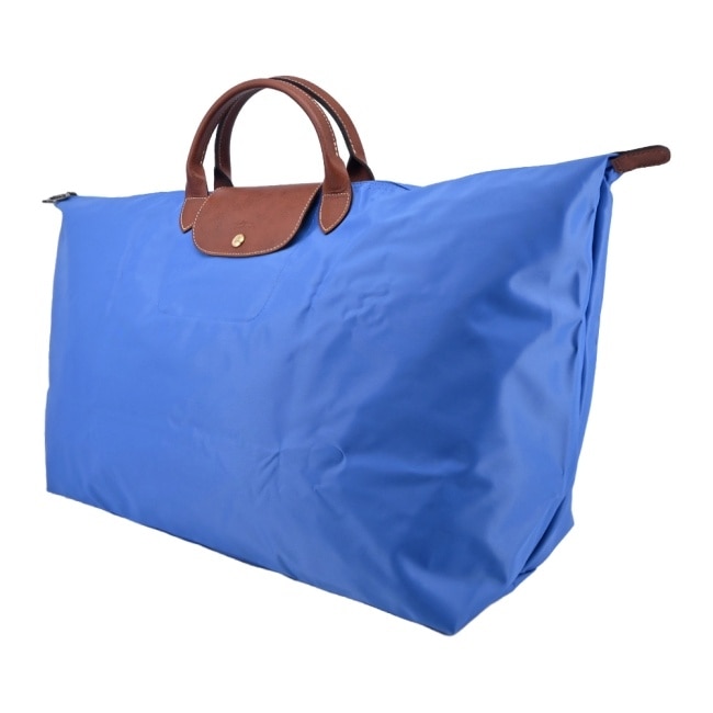 LONGCHAMP LE PLIAGE系列摺疊旅行袋(中/鈷藍)1625-089-P78