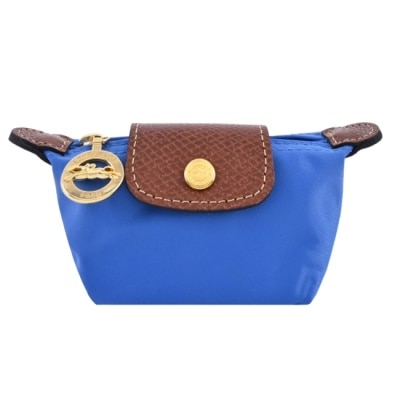 LONGCHAMP LONGCHAMP LE PLIAGE系列再生尼龍水餃零錢包(鈷藍)30016-089-P78