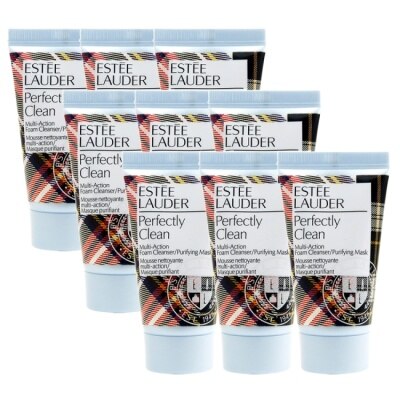 ESTEE LAUDER 雅詩蘭黛 細緻煥采雙效淨化潔面30mlx9(贈束口袋)