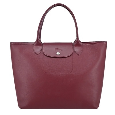 LONGCHAMP LONGCHAMP LE PLIAGE CITY系列PVC帆布托特包(深紫)10182-HYQ-261