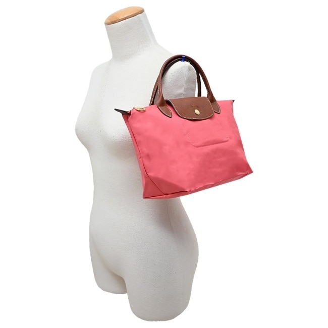 LONGCHAMP LE PLIAGE系列手提水餃包(小/石榴紅)1621-089-P76