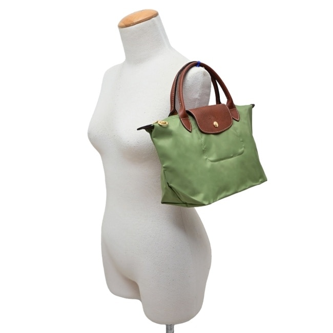 LONGCHAMP LE PLIAGE系列手提水餃包(小/苔蘚綠)1621-089-P77