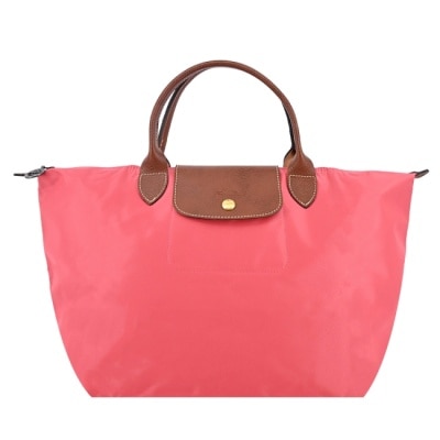 LONGCHAMP LONGCHAMP LE PLIAGE系列手提水餃包(中/石榴紅)1623-089-P76