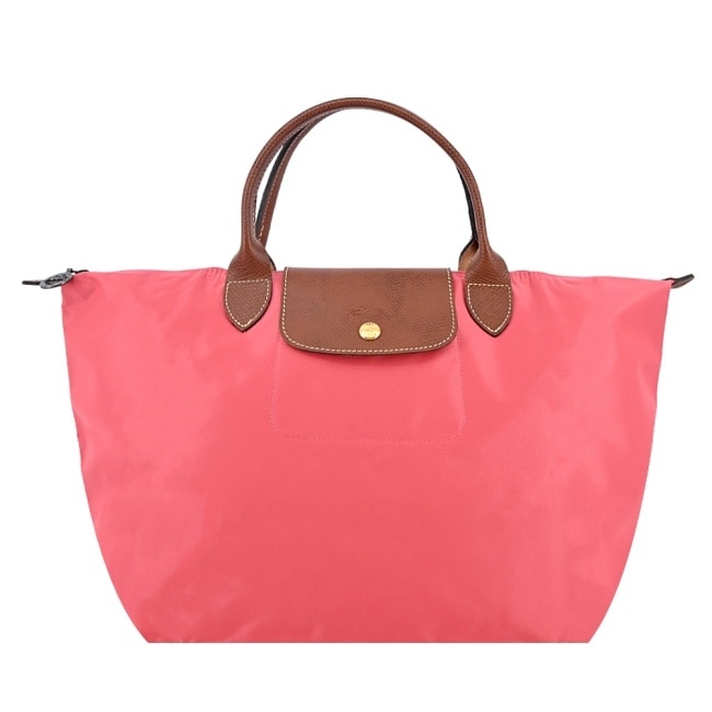 LONGCHAMP LE PLIAGE系列手提水餃包(中/石榴紅)1623-089-P76