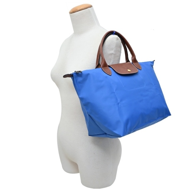 LONGCHAMP LE PLIAGE系列手提水餃包(中/鈷藍)1623-089-P78