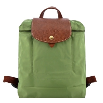 LONGCHAMP LONGCHAMP LE PLIAGE系列後背包(中/苔蘚綠)1699-089-P77